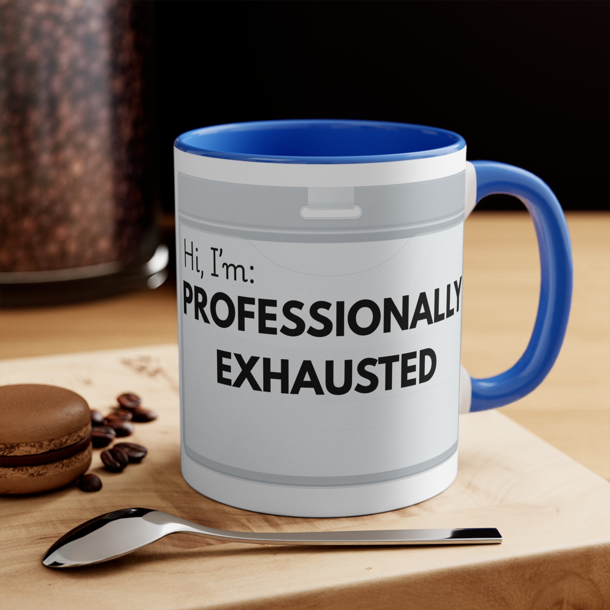 Running on Empty & Deadlines 11oz  Funny Office Coffee Cup for Busy Professionals
