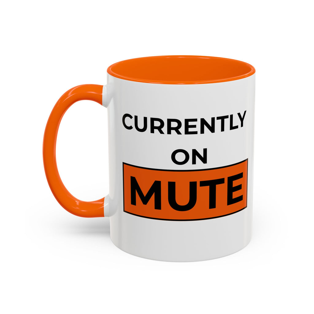 Currently on MUTE coffee cup  11/15oz