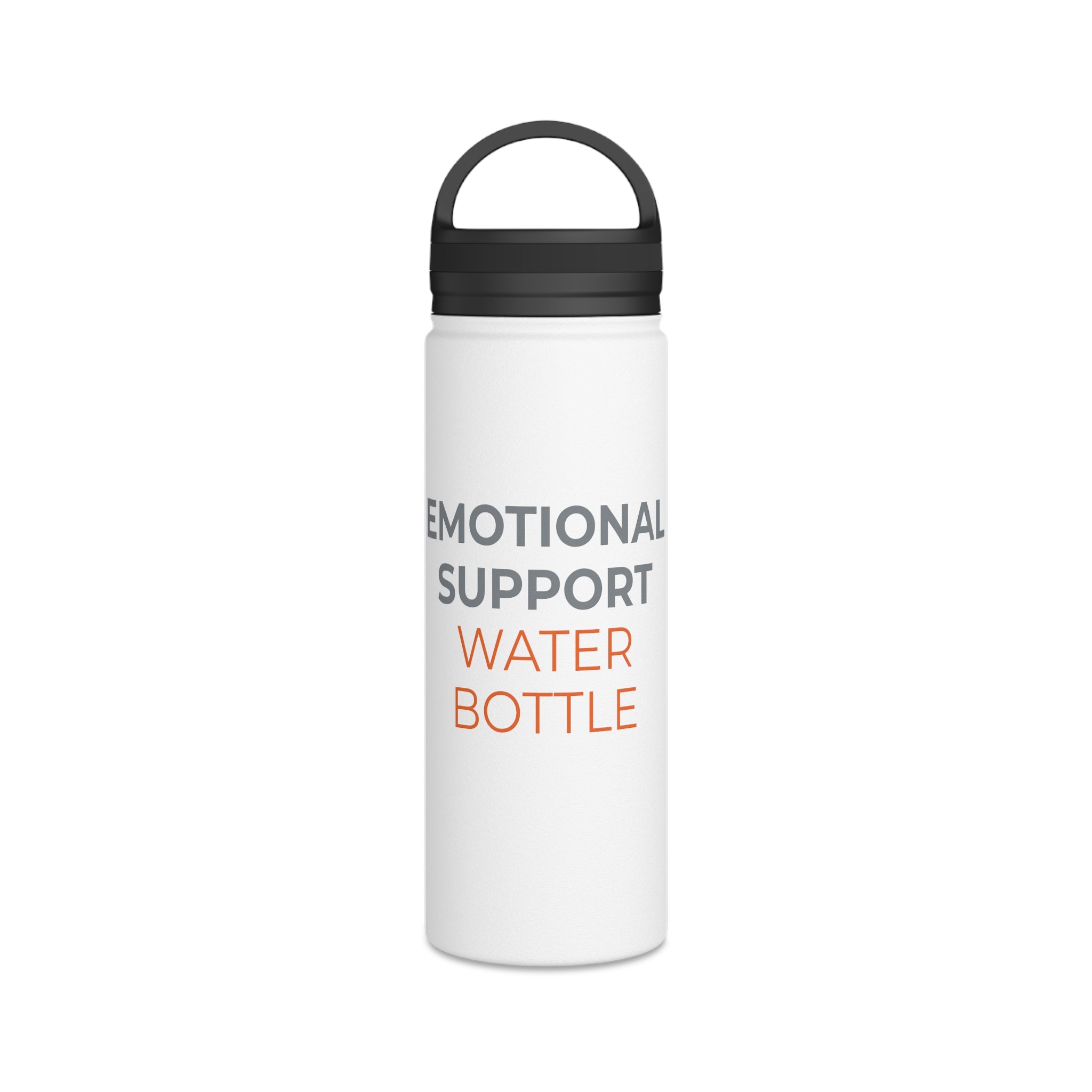 "Emotional Support Water Bottle" — Stainless Steel 32oz Water Bottle with Lid