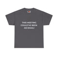 "This Meeting Could've Been An Email" Funny Office Tee