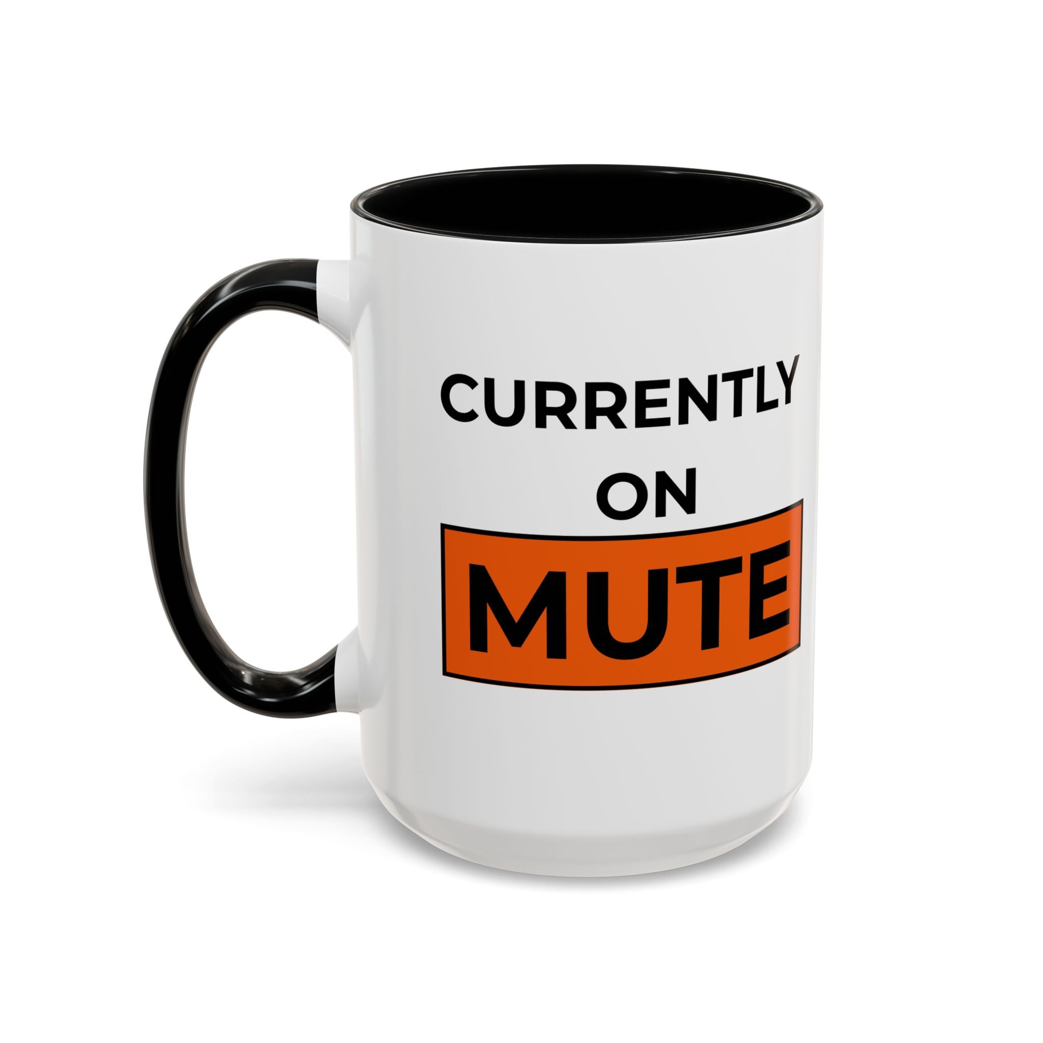 Currently on MUTE coffee cup  11/15oz